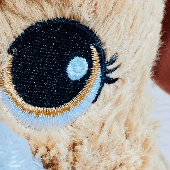 Disney Lady and the Tramp Plush Dog Stuffed Animal Brown Tan 10 Inch - Picture 5 of 9